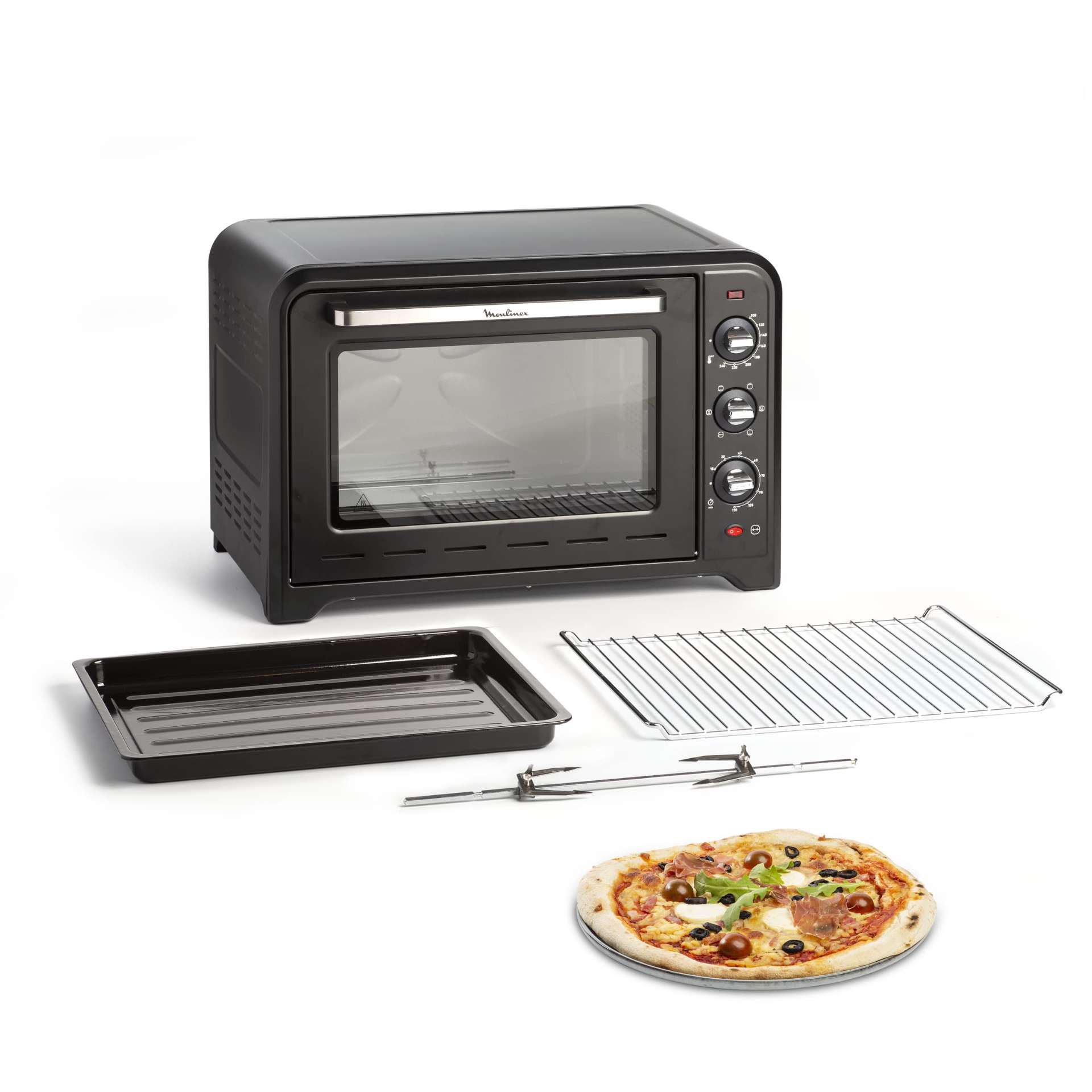 Moulinex Optimo OX495 Elektrobackofen, 60 l, schwarz